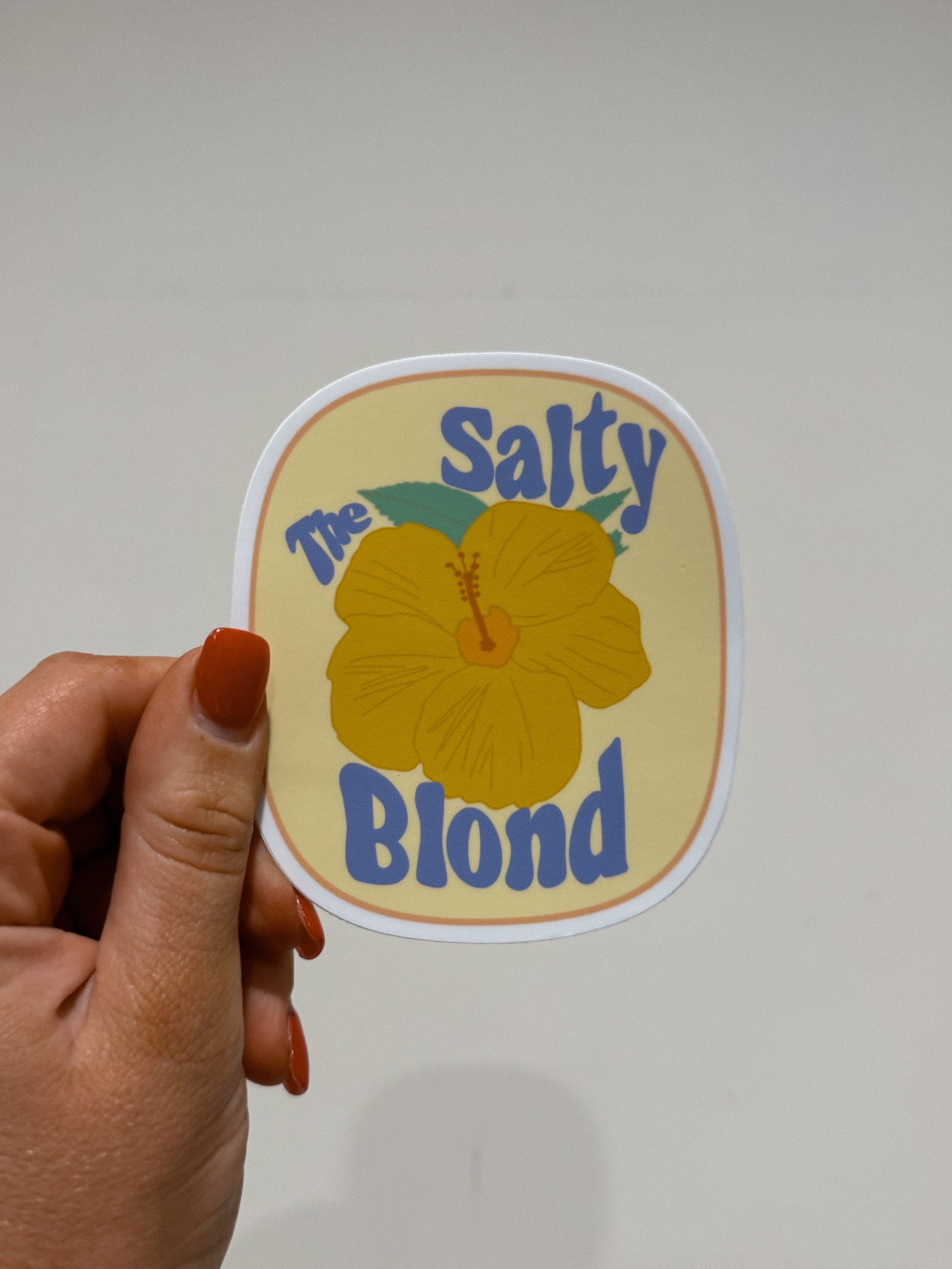 The Salty Blond Stickers